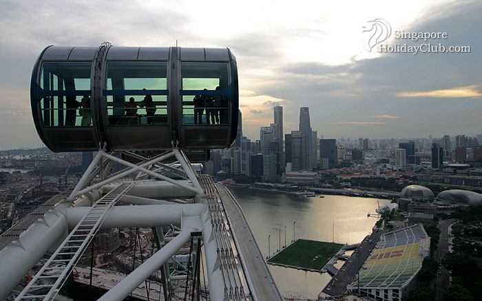 บันทึกการเดินทาง  Singapore Flyer – the world’s largest giant observation wheel