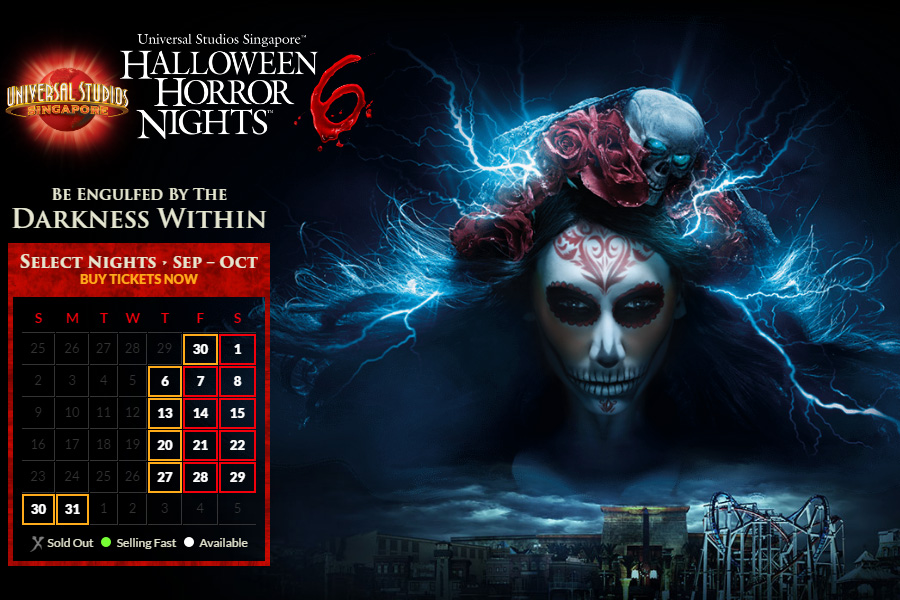 Halloween Horror Nights 6 ที่ Universal Studios Singapore