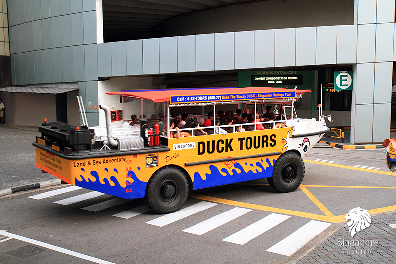 Duck Tours นั่งรถ-ลงเรือ ในลำเดียวกัน ชมวิวสวยๆ รอบเมืองสิงคโปร์