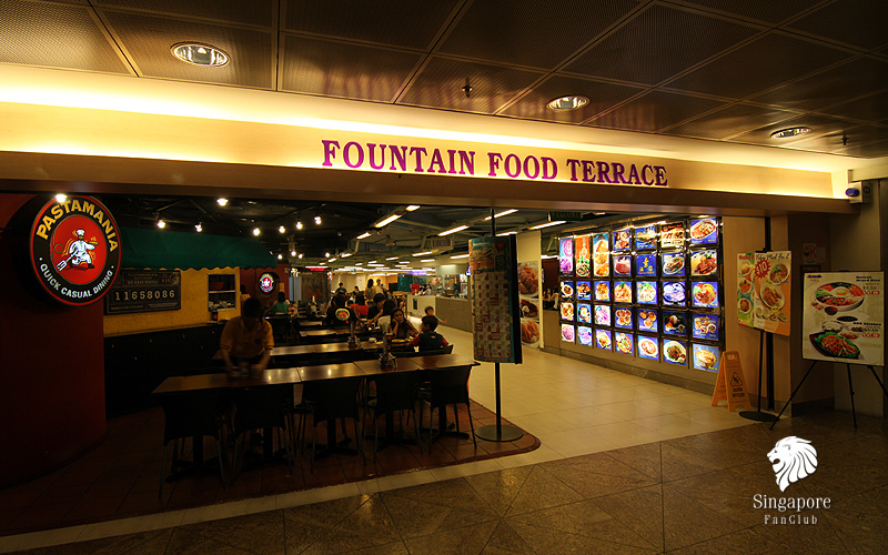 Fountain Food Terrace ศูนย์อาหารราคาประหยัด Suntec City