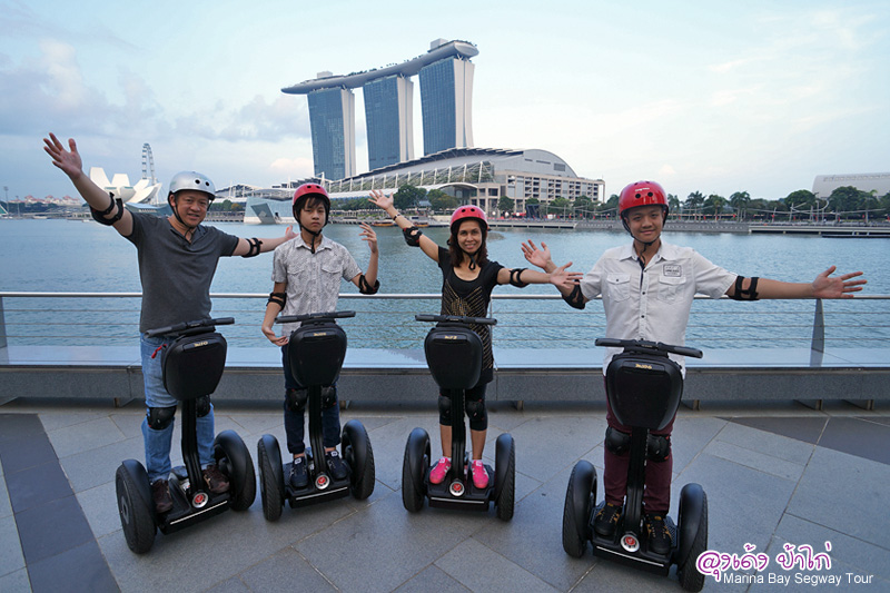 Marina Bay Segway Tours ของเล่นใหม่ล่าสุดจาก Marina Bay (2014)