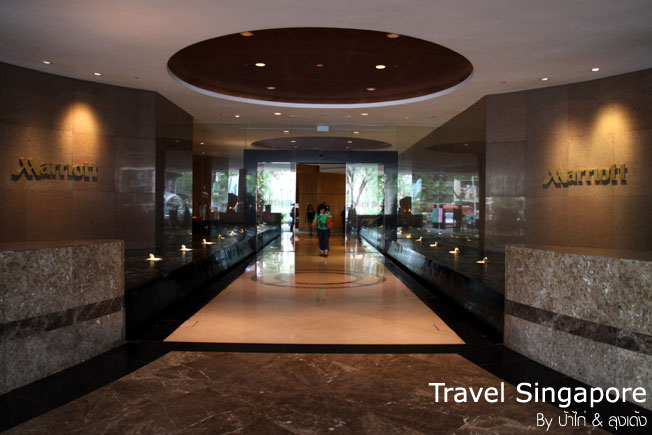 Marriott Hotel โรงแรมหรูทำเลดีสุด ๆ ติด Orchard MRT Station