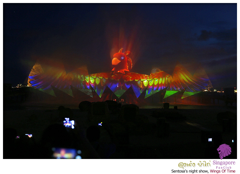 “Wings of Time “ โชว์ แสงสีเสียง เลเซอร์ 3D และม่านน้ำ สุดอลังการ Resort World