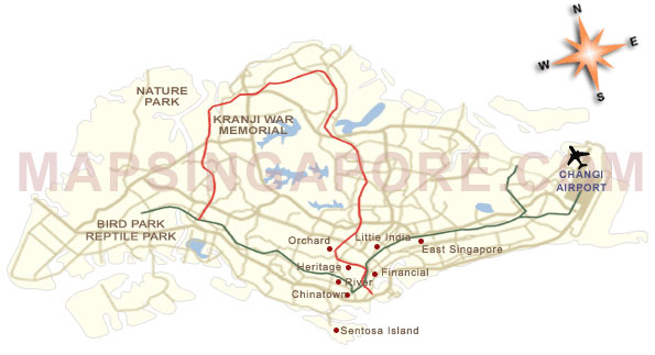 รวมแผนที่สิงค์โปร์