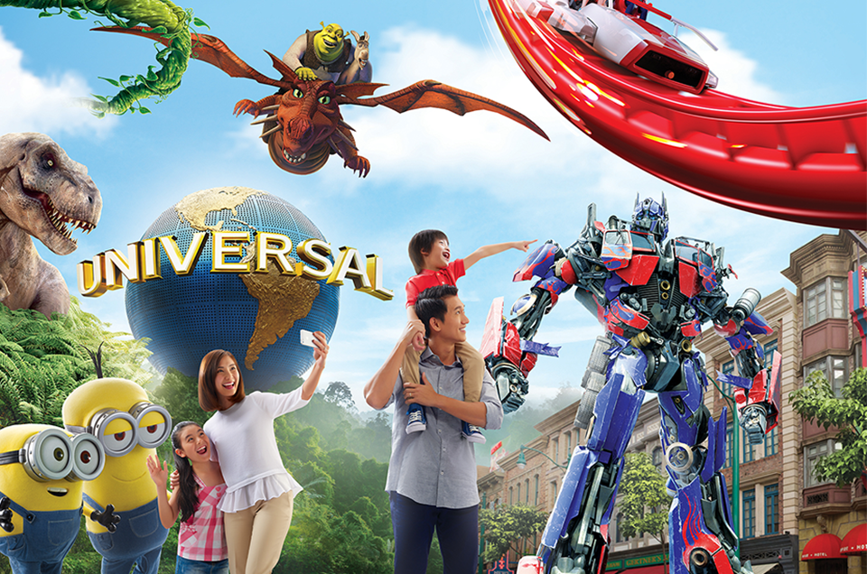 รวมคลิปบรรยากาศใน Universal Studios Singapore