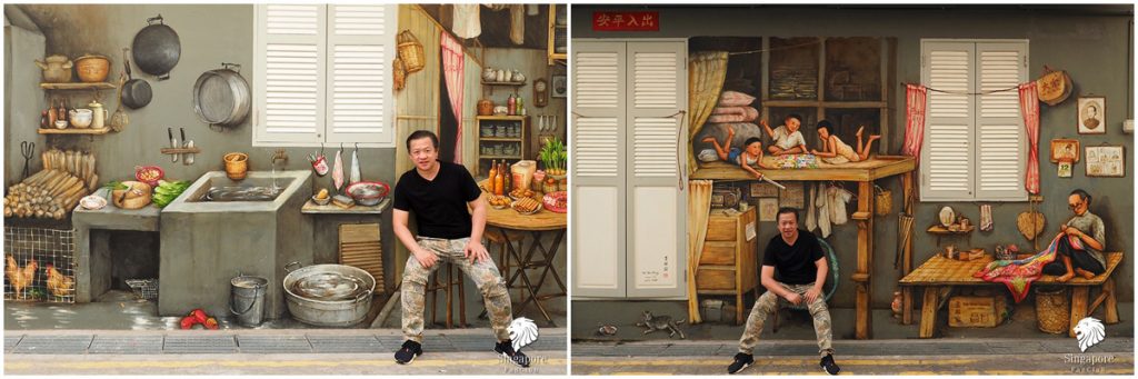 chinatown street art singapore อยู่ที่ไหน
