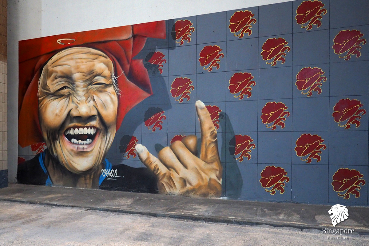 Street Art Chinatown Singapore