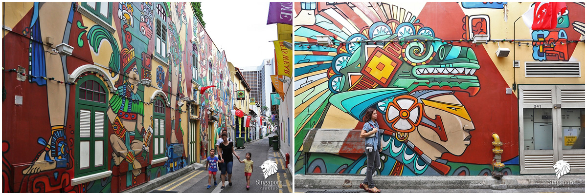 สตรีทอาร์ต Haji Lane