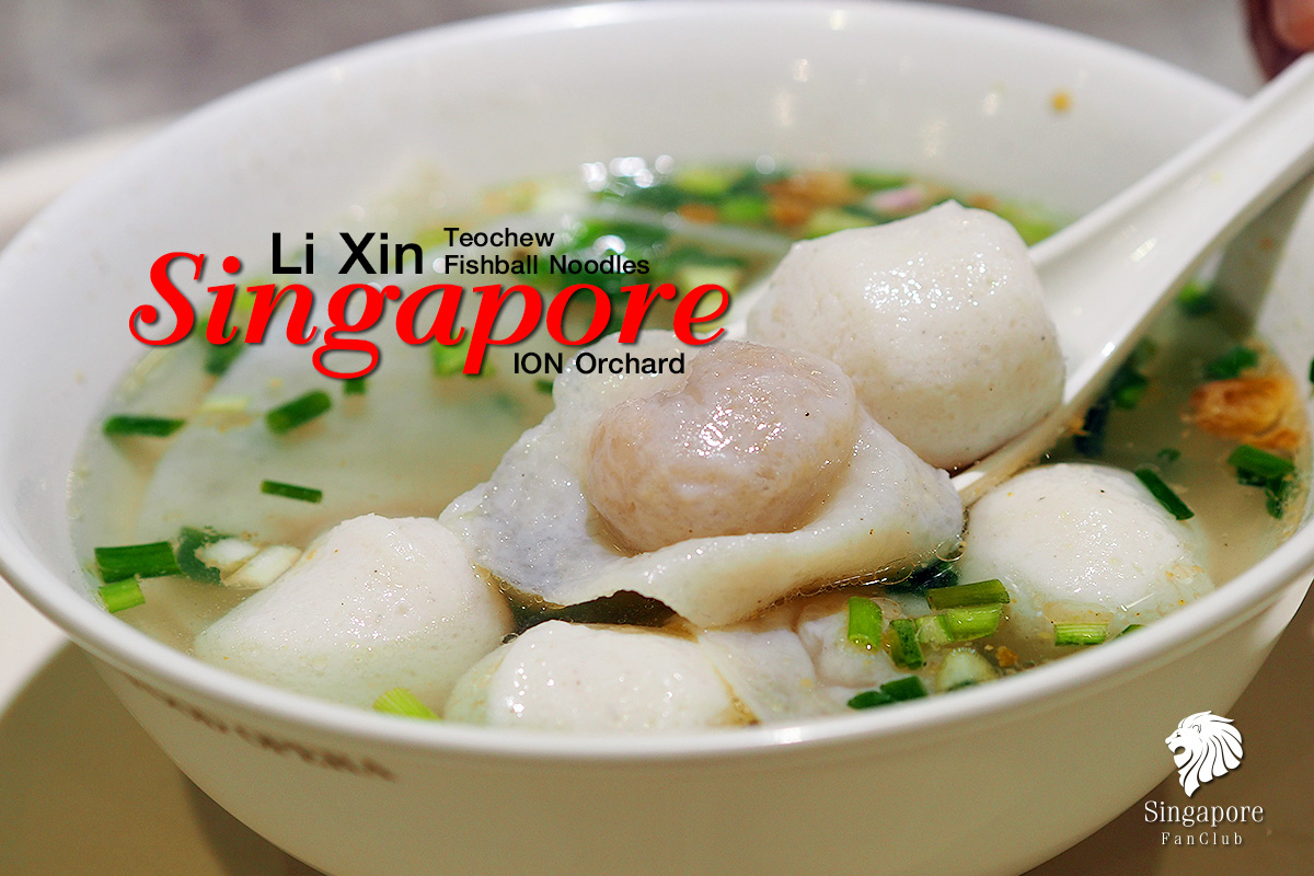 Li Xin Teochew Fishball Noodles